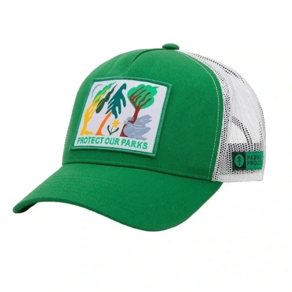 NWOT Parks Project Protect Our Parks Tree Hugger Trucker Hat